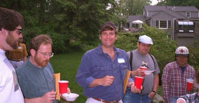 John, Dave, Kit, Dave & Toshi