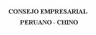 Consejo Empresarial Peruano - Chino