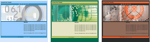 flash web templates