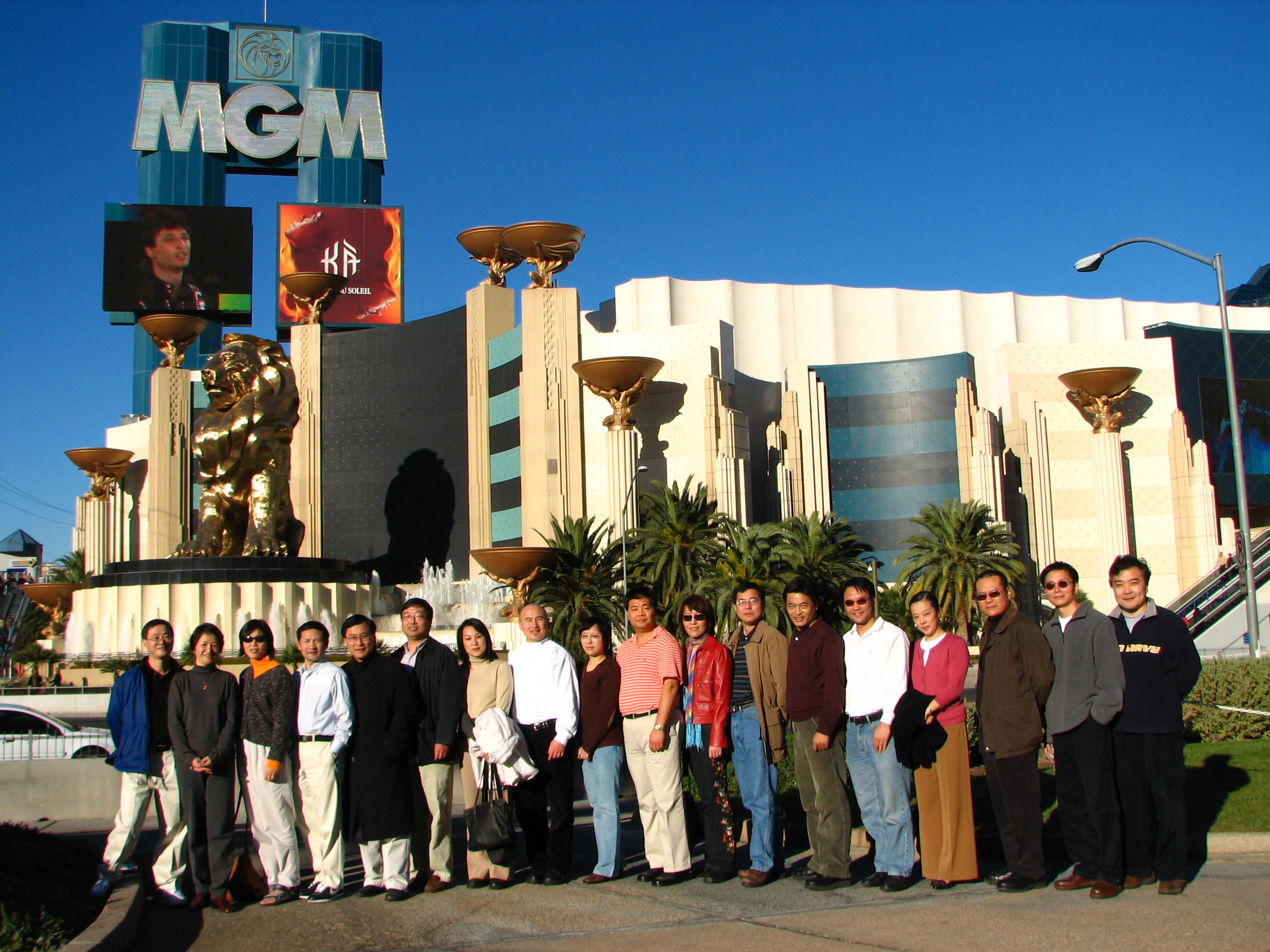 Jian Tongji Classmates in Vegas