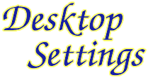 Desktop Settings Title