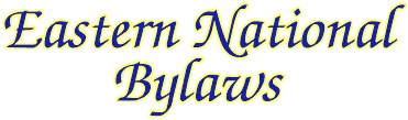 Eastern National Bylaws - Logo