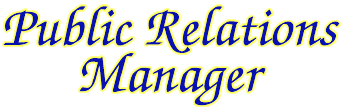 Lee FBLA Public Relations Manager Title