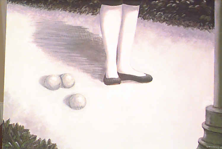 Mime Feet Closeup