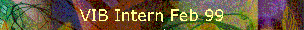 VIB Intern Feb 99