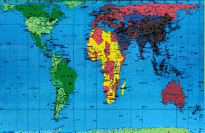 Image map (world map)