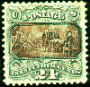 1869 Scott 120 24 cent Bi-Color stamp)