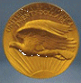 1907 $20 Gold - Extremely High Relief