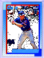 1990 Topps 'NNOF' Ryne Sandberg (Blackless Variation)