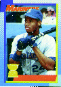 1990 Topps 'NNOF' Ken Griffey Jr. (Blackless Variation)