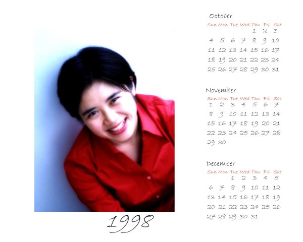 [Fall 1998 Calendar]