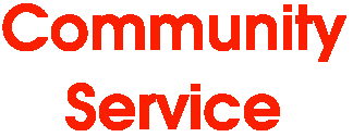 Community Service Activities
