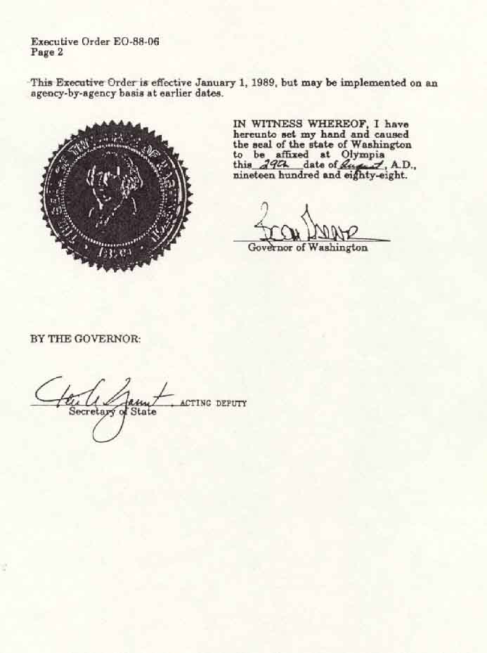 Executive Order EO 88-06, page 2