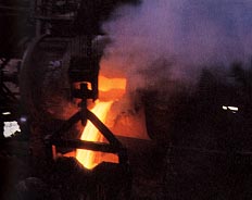 Smelting at Chuquicamata