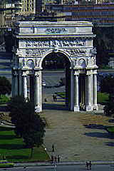 Genova: Piazza della Vittoria