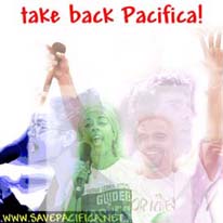 Save Pacifica! Link here to savepacifica.net for the latest news on the crisis at Pacifica Radio