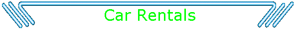 Car Rentals