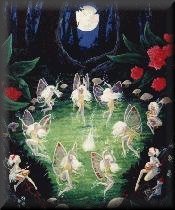 Dancing in the moonlight.