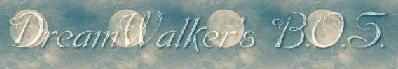 Dream Walkers Book of Shadows