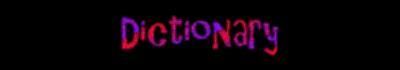 Psittacosaurus: A Dictionary of rare words which defines them in new ways (exactly what this is)