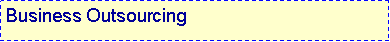 Text Box: Business Outsourcing