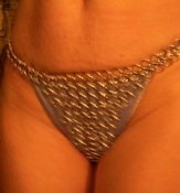 chain mail bikini bottos