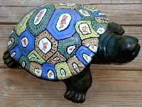 Hand-painted Deck Turtle
