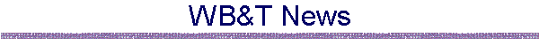 WB&T News