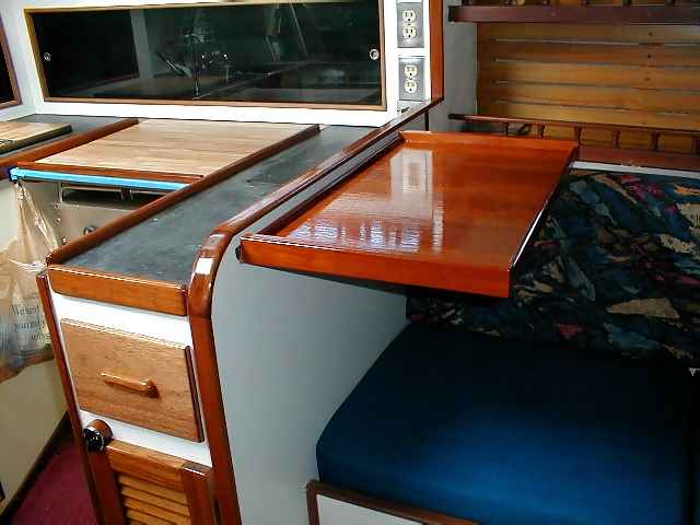 Counter Top Extension, shown in the "up" position