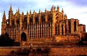 Cathedral in Palma, Mallorca
