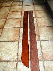 Long view of Before/After Interior Teak