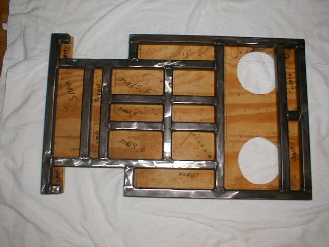the welded frame