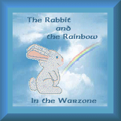 rabbit and rainbow