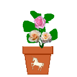 rearing unicorn