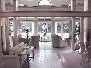 The interior of the Clubhouse