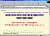 Click here to visit the website of Interactive Marketing, Pune. Marketing Organisers for Electronic Components from India. Concept, design, development, marketing and maintenance of this website is done by Chirayu Parikh. Contact Chirayu at chirayu1@rediffmail.com for your Web Development requirements.