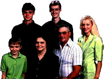L-R(Me-Jimmy, Jerry Jr.-my brother, Ann-Mom, John-my brother, Jerry-Dad, Joannie-my sister