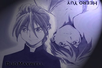 Heero Yuy and Duo Maxwell