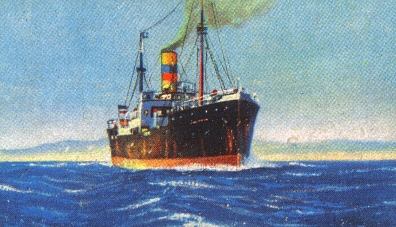 Off the coast of Portugal, perhaps; a pleasant day.