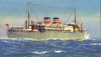 Diesel-powered HIGHLAND PATRIOT at sea 