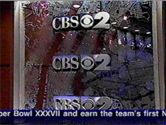 CBS 2 logos on top of a detailed map of Manhattan and its suburbs.