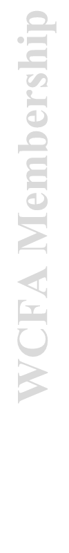 WCFA membership