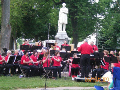 June 2009, Bark in the Park concert.