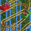 Steel Wild Mouse Roller Coaster