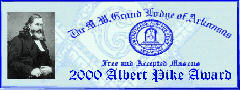 Albert Pike Website Award