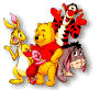 Pooh and friends