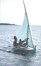 Balinese fishing canoe Balinese fishing canoe