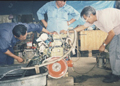 Major rebuild of engine, Malaysia