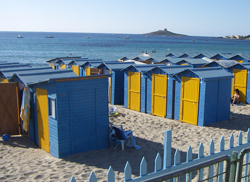 Change Sheds at Isola de Femmine