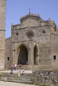 historic church at Erice